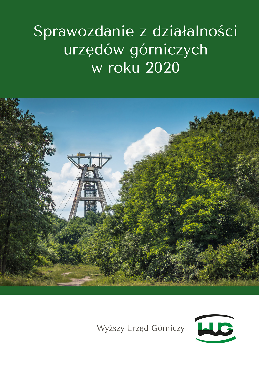Strona tytułowa Sprawozdania z działalności urzędów górniczych w roku 2020